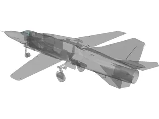 MiG-23ML Flogger-G 3D Model