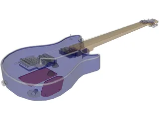 Peavey Wolfgang Eddie Van Halen Guitar 3D Model