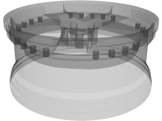 Rim ACE Zeus A184 3D Model