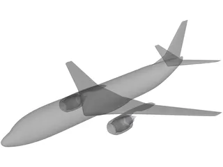 Boeing 737-400 3D Model