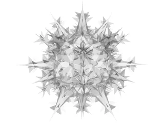 Snowflake 3D Model