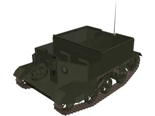 Universal (Bren Gun) Carrier 3D Model