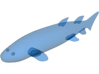 Quastenflosser 3D Model