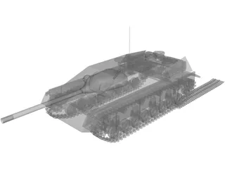 Jagdpanzer IV 3D Model