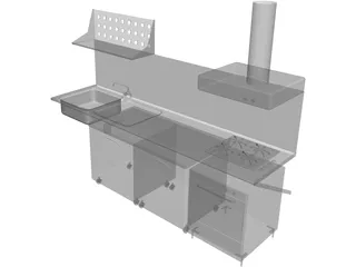 Kitchen 3D Model