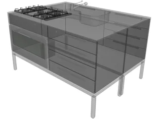 Kitchen 3D Model