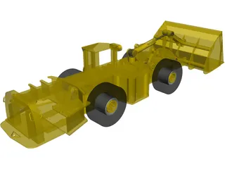 Shovel Loader 3D Model