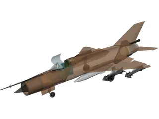 MiG-21 3D Model