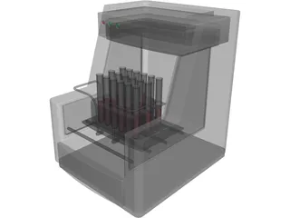 DNA Analyzer 3D Model