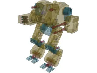 Thanatos Battletech 3D Model