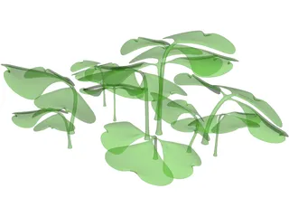 Clover Patch 3D Model