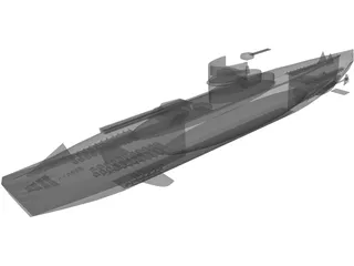 U-998 3D Model