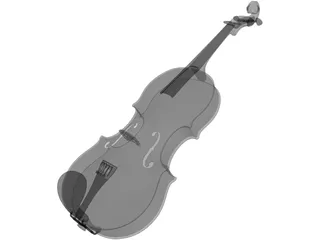 Violin G. Ornati (1921) 3D Model