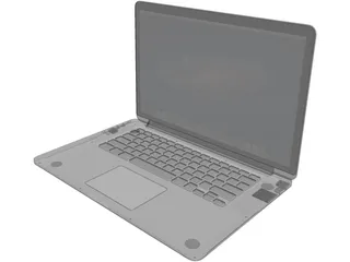 Apple Macbook Pro 15 Inch 3D Model
