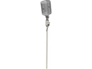 Microphone 3D Model