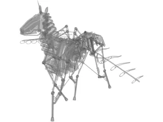 Mechanical Horse 3D Model