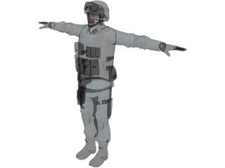 SWAT 3D Model