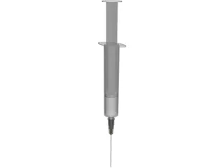 Syringe 3D Model