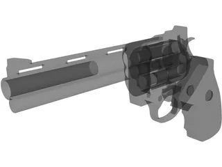 M9 Revolver 3D Model