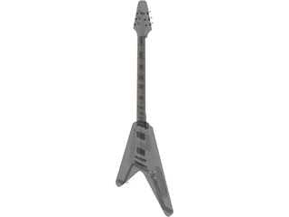 Gibson Classic Flying V 3D Model