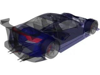 Honda HSV-010 GT 3D Model
