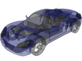 Opel Speedster (2004) 3D Model