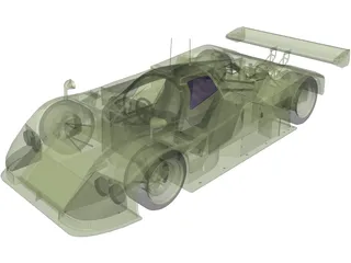 Mazda 787B (1991) 3D Model