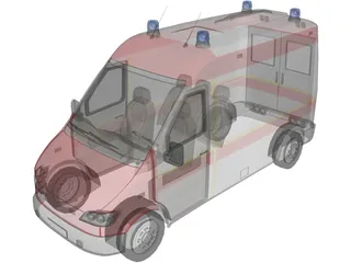 Ambulance 3D Model