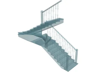 Staircase 3D Model