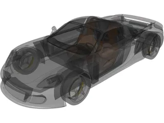 Porsche Carrera GT 3D Model