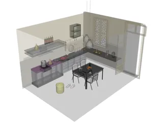 Kitchen 3D Model