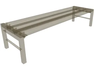 Bench 3D Model