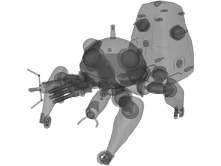 Tachikoma Robot 3D Model