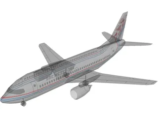 Boeing 737-300 3D Model