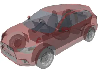 Mitsubishi ASX 3D Model