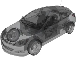 Opel Astra 3D Model