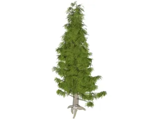 Needle Tree 3D Model