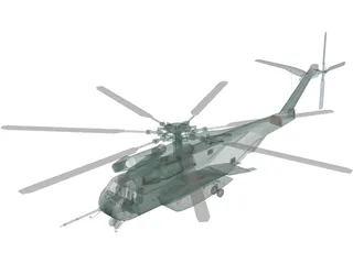 Sikorsky MH-53E Sea Dragon 3D Model