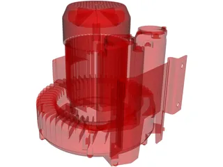 Vacuum Pump 3D Model