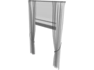 Curtain 3D Model