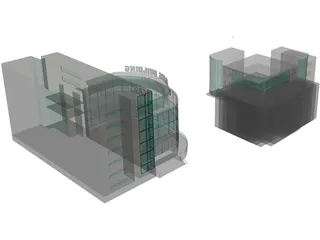 Helios Building Global CyberSoft 3D Model