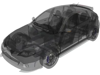 Subaru Impreza WRX Cosworth Edition 3D Model