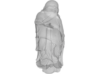 Buddha Statue 3D Model