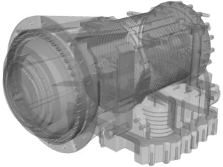 Allison Transmission 3200 3D Model