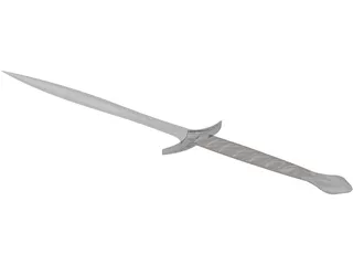 Sting Sword 3D Model