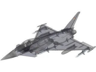 Eurofighter Typhoon 3D Model