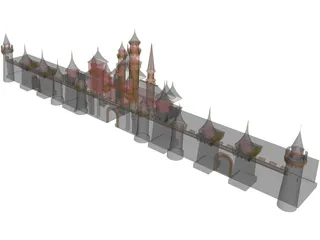 Disney World 3D Model