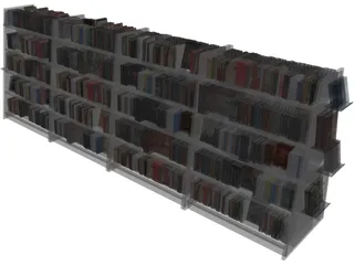 Book Rack 3D Model