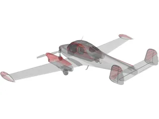 Let L-200 Morava 3D Model
