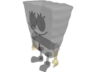 Sponge Bob 3D Model